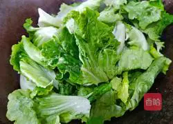 猪油炒蒜泥生菜的做法图解8