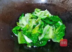 猪油炒蒜泥生菜的做法图解11