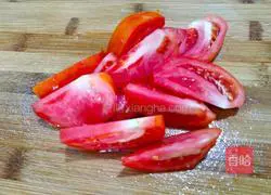 番茄黄瓜肉片汤的做法图解4