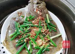 青蒸多宝鱼的做法图解4