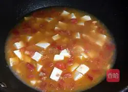 西红柿炖豆腐的做法图解5