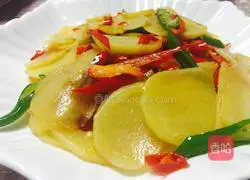 家常辣炒土豆片的做法图解6