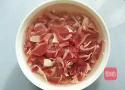 山椒泡藕带鸡胗的做法图解2