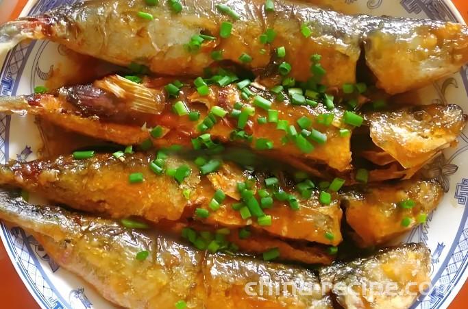 The method of dry burning light fish