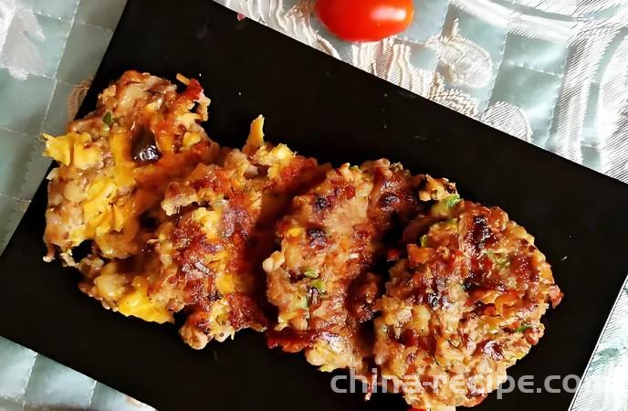 The recipe for cheese patties