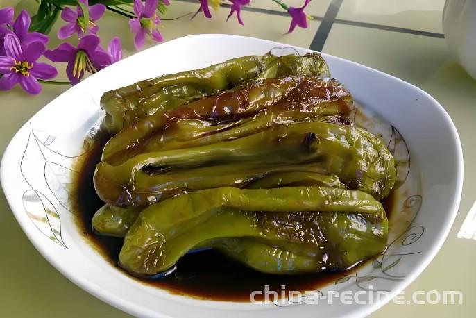 The recipe for sweet and sour chili peppers
