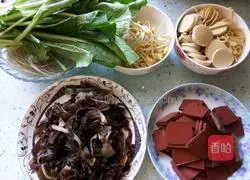 川味毛血旺（香辣版）的做法图解2