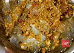 蒜香粉丝虾的做法图解6