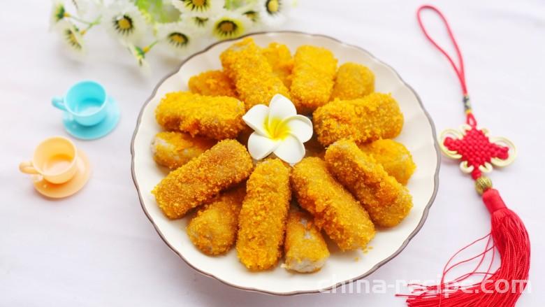 The recipe for the festive and delicious Golden Taro Crispy