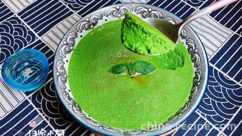 The recipe for spinach chicken cake