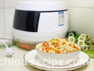 爆红网络的一个番茄饭,味道太赞了！