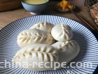 肉沫粉丝包,成品图