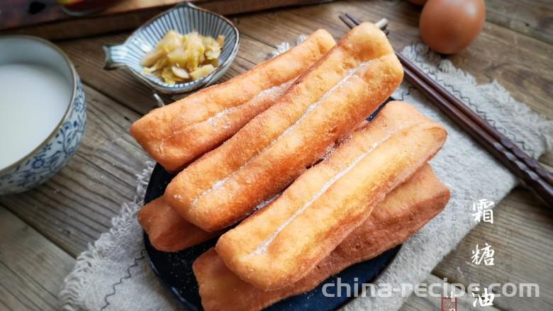 How to make frosted sugar deep-fried dough sticks