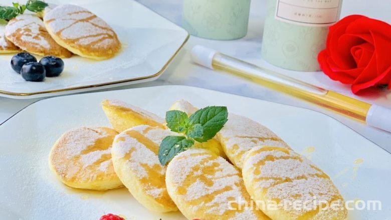 The recipe for honey pancakes