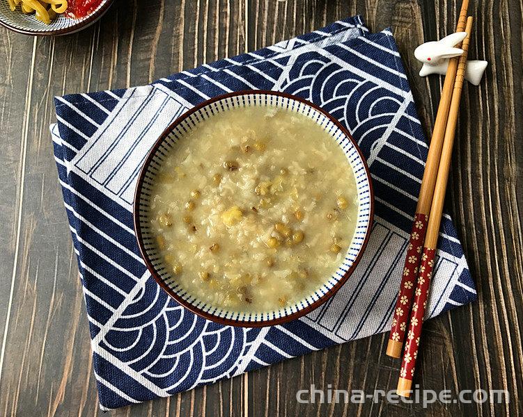 How to make mung bean Congee