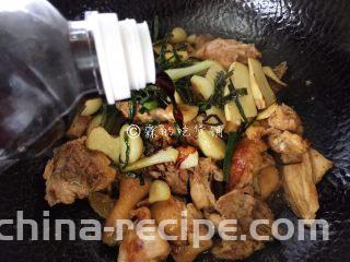 干葱豆豉鸡,加生抽。