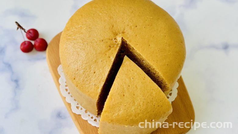 The recipe for brown sugar mala cake