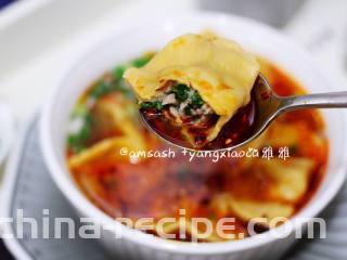南瓜饺子,成品图