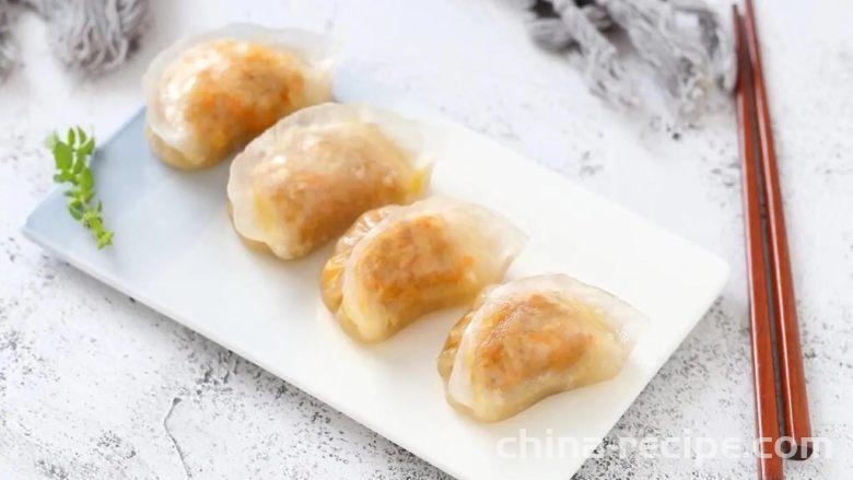 Practice of Crystal Steamed dumplings