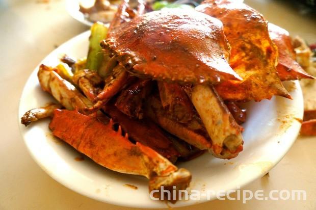 Recipe for Spicy Crab in a Dry Pot