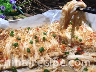 孜然金针菇,味道超赞！