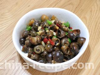 爆炒田螺肉,完成，辣椒多放点更好吃