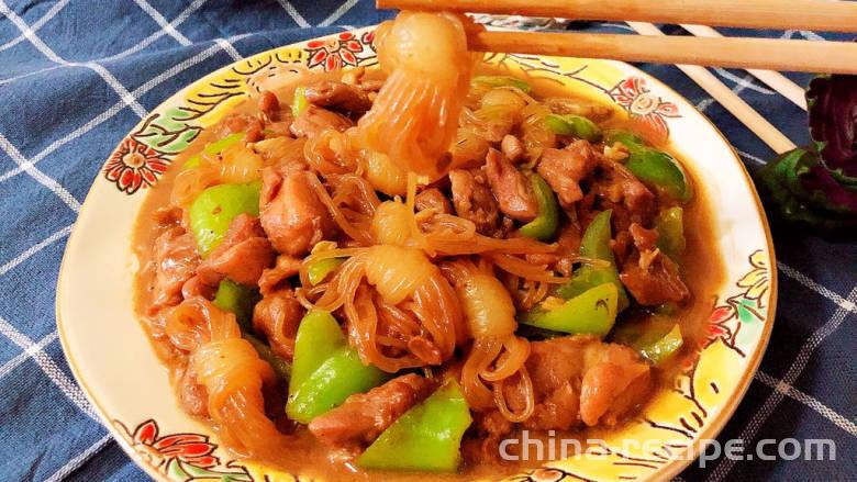 The method of making konjac roasted chicken
