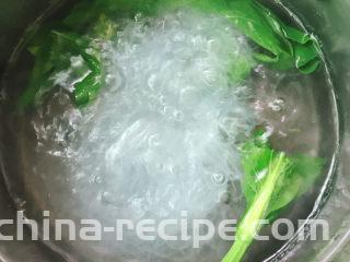 羊杂粉,煮熟