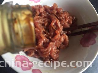 肉丝刀削面,一滴耗油
