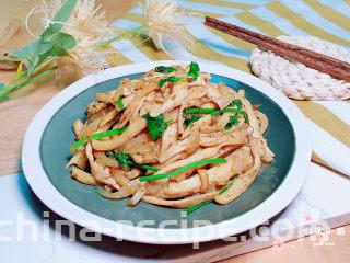 孜然杏鲍菇,超治愈哟！