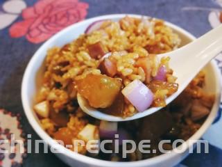 冬瓜红肠烩饭,就是这么好吃。