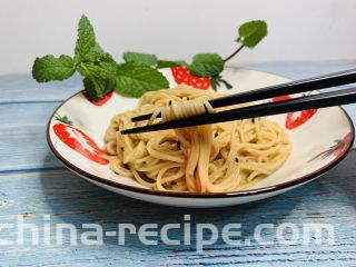 麻酱凉面,麻酱凉面，完成