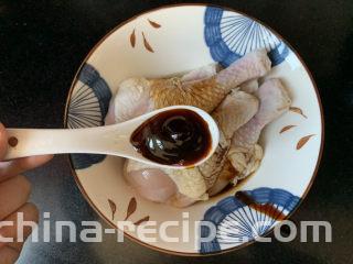 低脂时蔬烤鸡腿,一勺蚝油