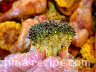 低脂时蔬烤鸡腿,请你吃