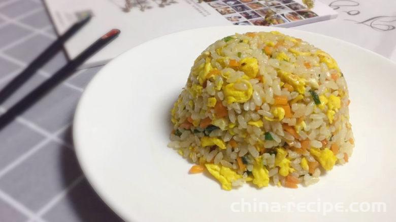 How to make Fried Rice with eggs and ham