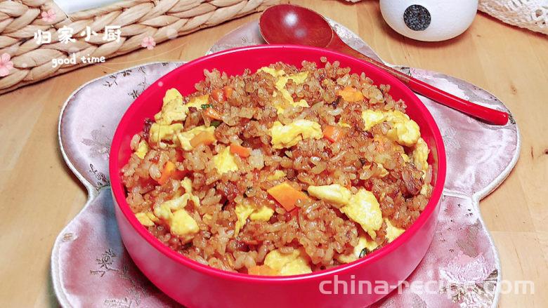 How to make Fried Rice with soy sauce and eggs