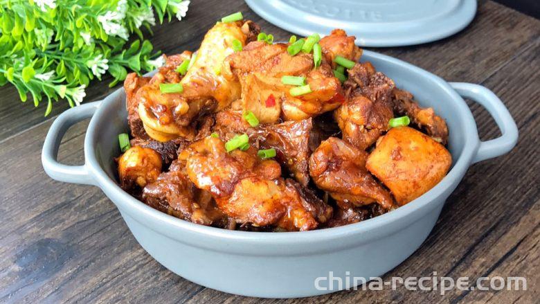 The recipe for braised beer chicken nuggets