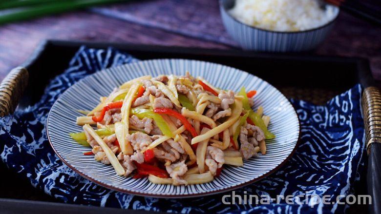 Recipe for stir fried pork with shiitake mushrooms