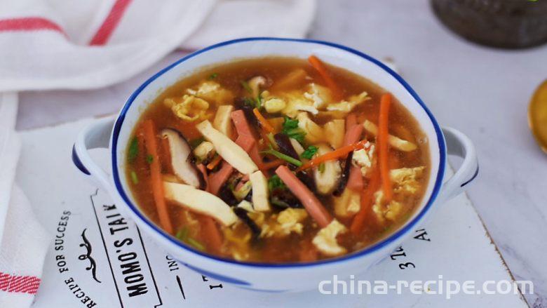 Mixed Hot and sour soup