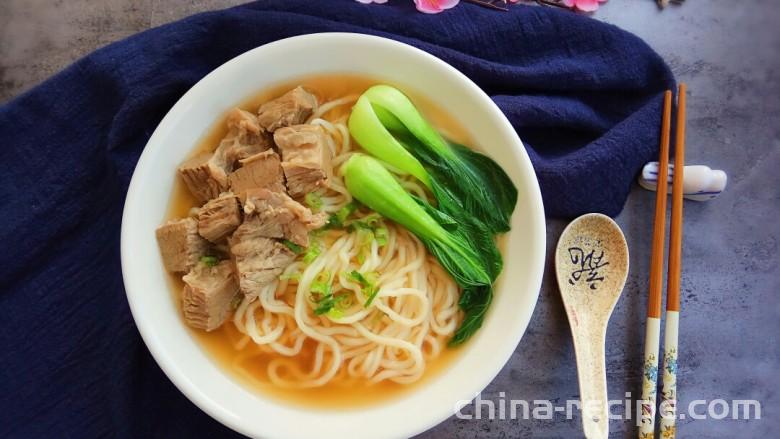 Recipe for Clear Soup Beef Noodle
