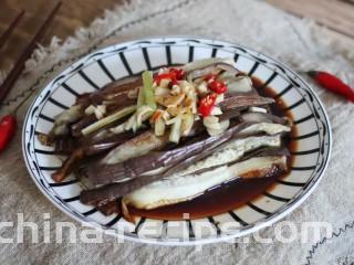 蒜香蒸茄子,成品图