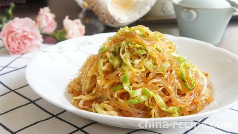 The recipe for spicy vermicelli dishes