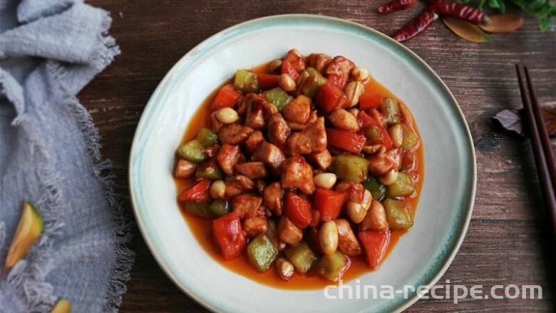 Home style Kung Pao chicken with Sichuan flavor