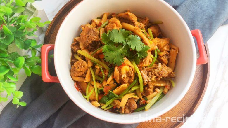 The method of making a home cooked chicken pot