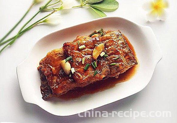 The recipe for sweet and sour hairtail