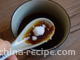 酱汁杏鲍菇,白糖，盐