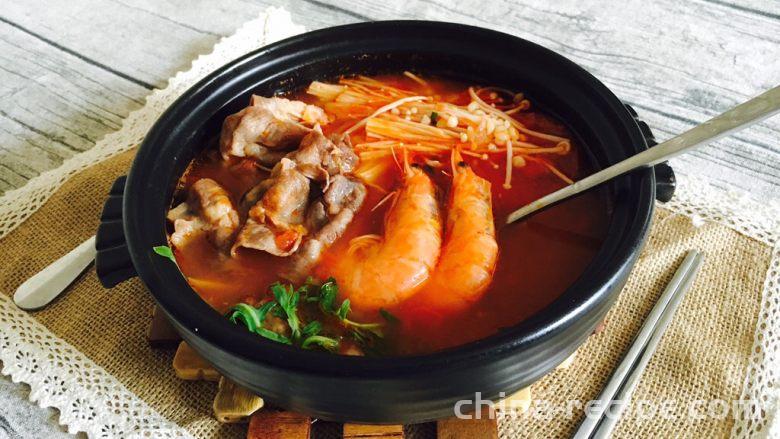 Recipe for Tomato Flammulina velutipes Fat Beef
