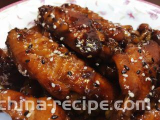 芝香可乐鸡翅,来个特写镜头开饭啦……嘿嘿