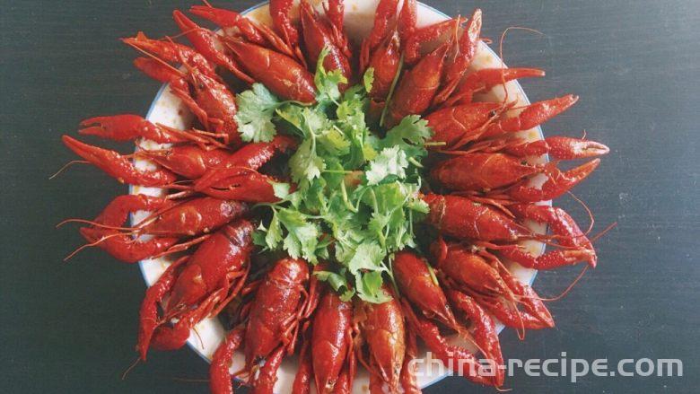 The recipe for Sichuan style spicy crayfish