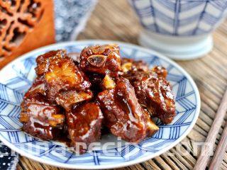 陈皮糖醋排骨,成品图